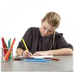 Driehoekige Jumbo Kleurpotloden - Basiskleuren, 144st.