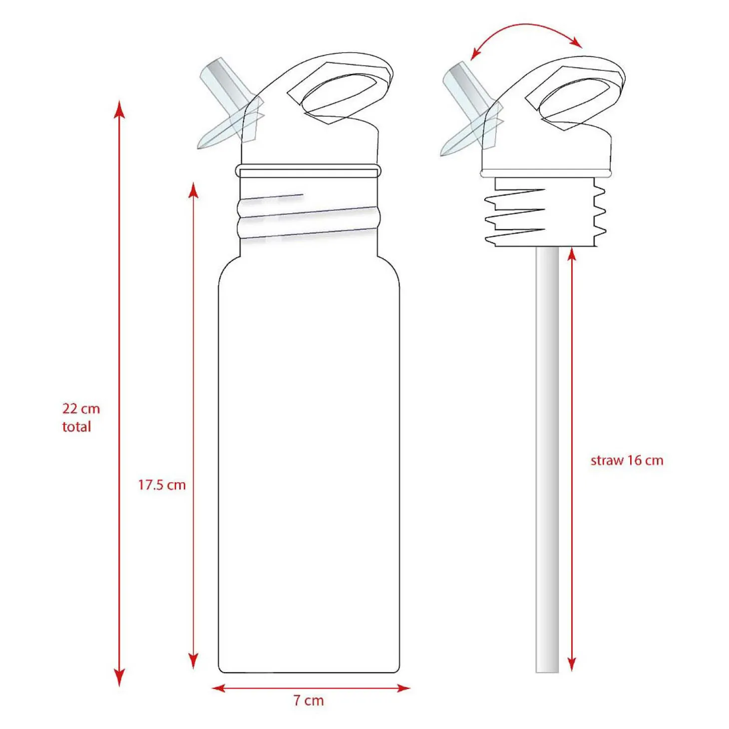Drinkfles Pret Take A Sip - 500ml