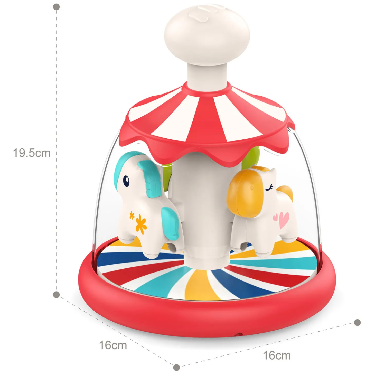 Druk Draaimolen Peuter