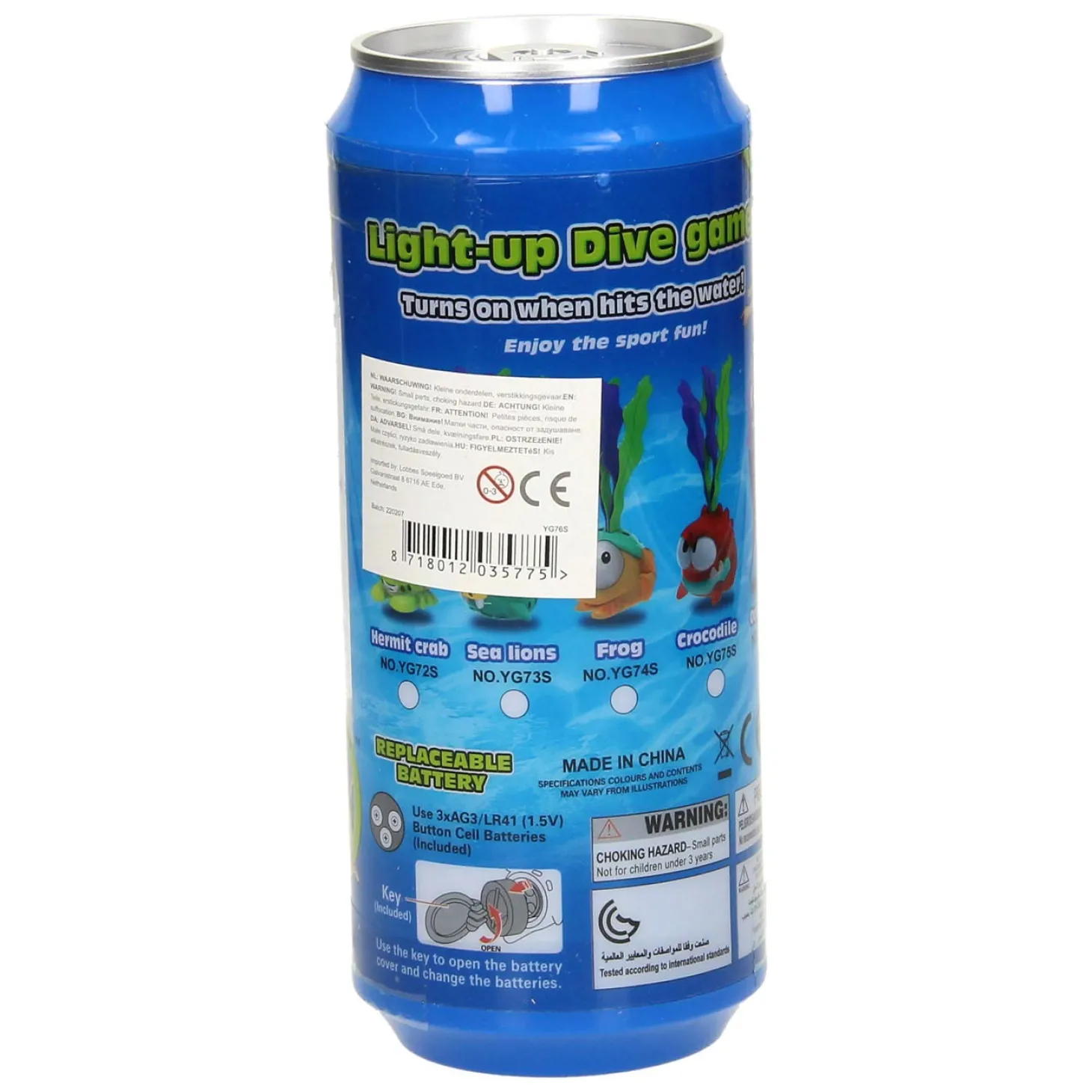 Duikfiguur met Licht