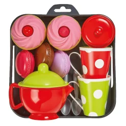 Ecoiffier 100& Chef Cupcakes op Dienlad Speelset, 12dlg.