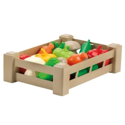 Ecoiffier 100% Chef Fruit of Groenten in Kratje