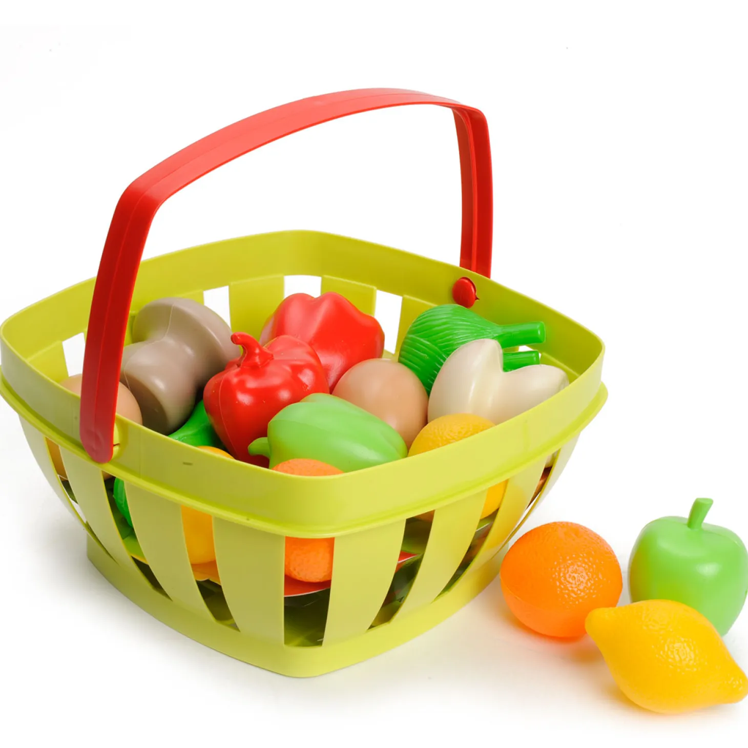 Ecoiffier 100% Chef Groenten en Fruit in Mand