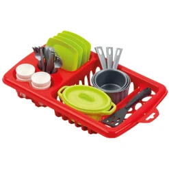 Ecoiffier 100% Chef Serviesset met Afdruiprek