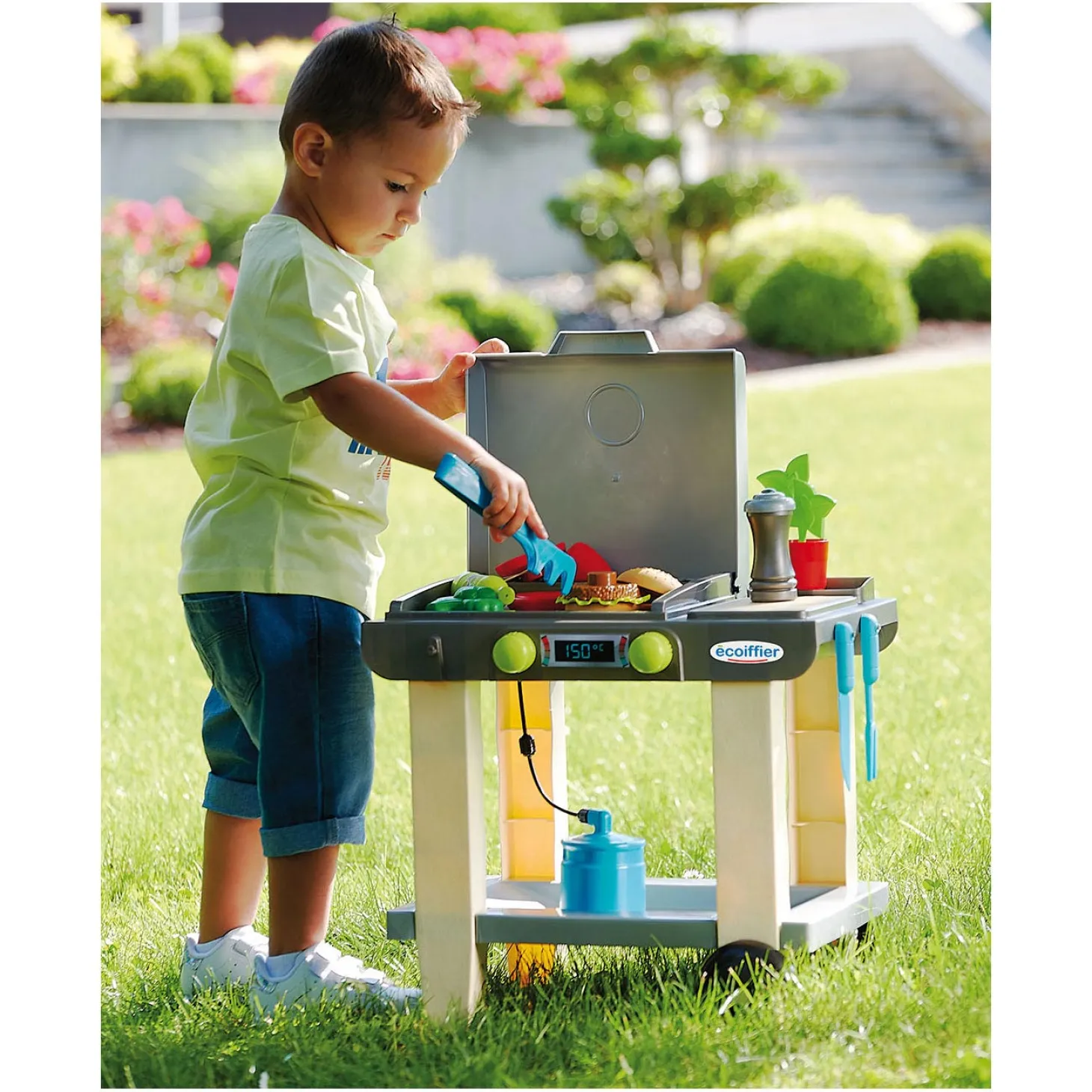 Ecoiffier Barbecue met Accessoires