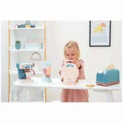 Ecoiffier Keukenset Compleet 4in1, 15dlg.