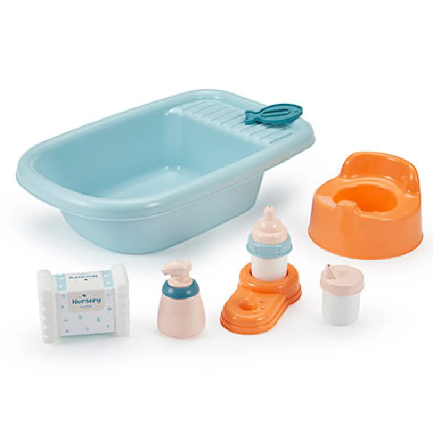 Ecoiffier Poppenbad met Accessoires