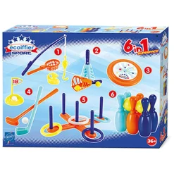 Ecoiffier Sportset, 6in1