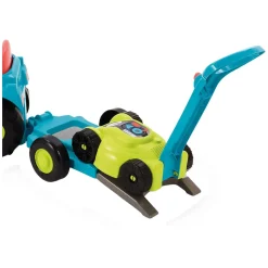 Ecoiffier Tractor met Aanhanger en Grasmaaier