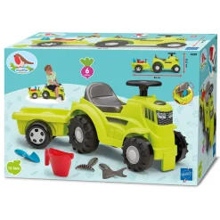 Ecoiffier Tractor met Aanhanger