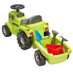 Ecoiffier Tractor met Aanhanger