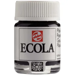 Ecola Plakkaatverf Fles 16ml Zwart 700