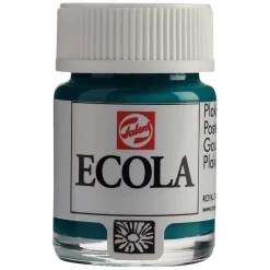 Ecola Plakkaatverf Fles 16ml Donkergroen 602
