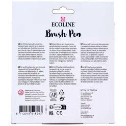 Ecoline Brush Pen set Botanisch, 10 Kleuren