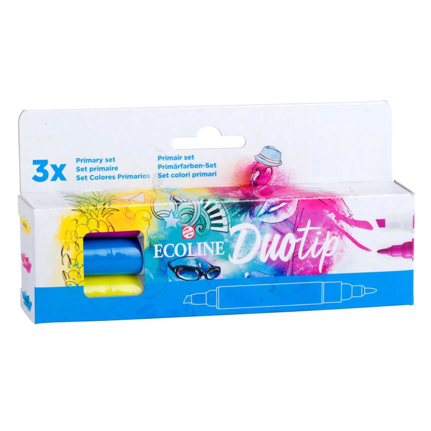 Ecoline Duotip Markers Primaire Set, 3dlg.