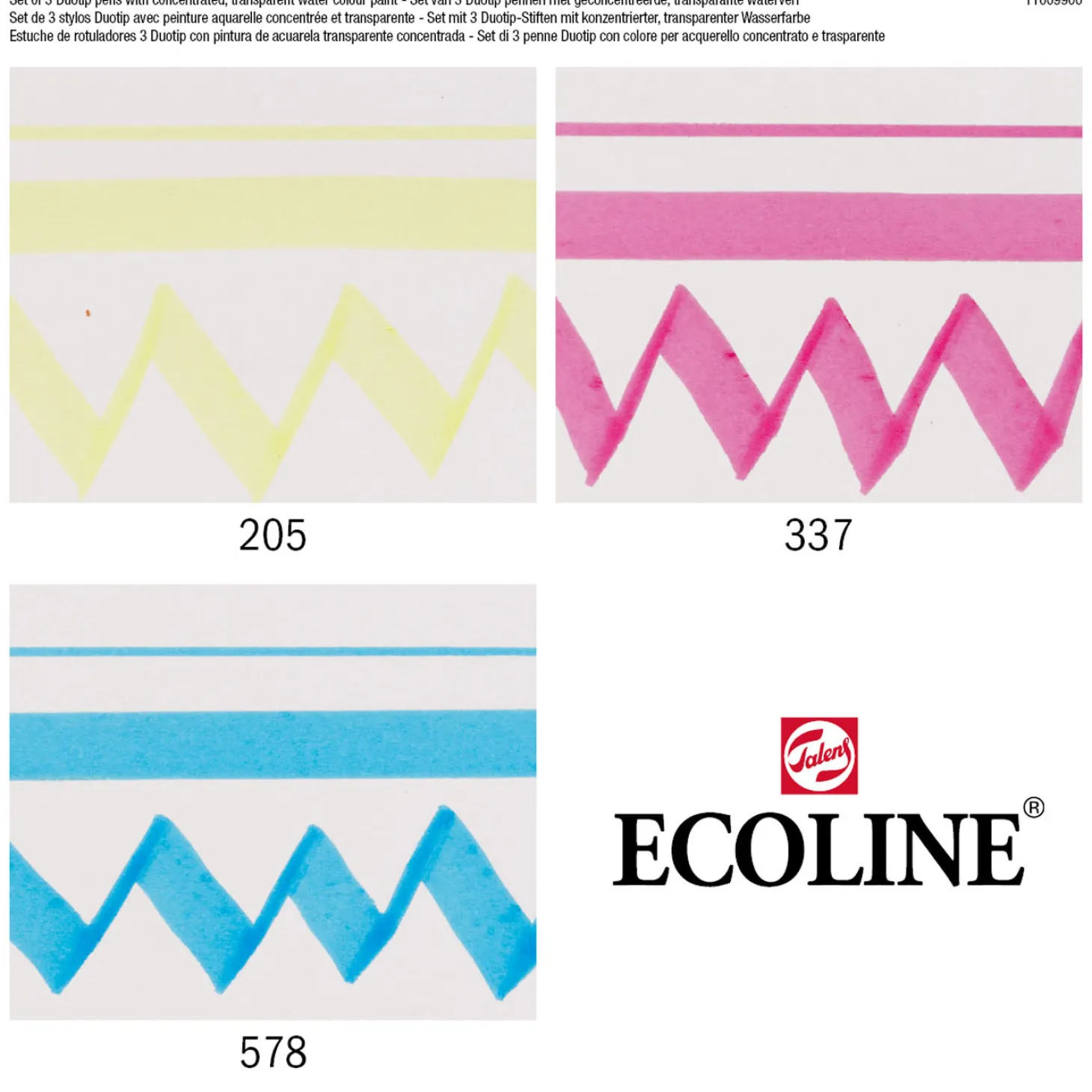 Ecoline Duotip Markers Primaire Set, 3dlg.