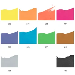 Ecoline Vloeibare Waterverf Mengset, 10x30ml