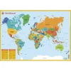 Educatieve onderlegger - Wereldkaart