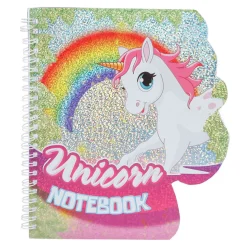 Eenhoorn Glitter Notitieboekje