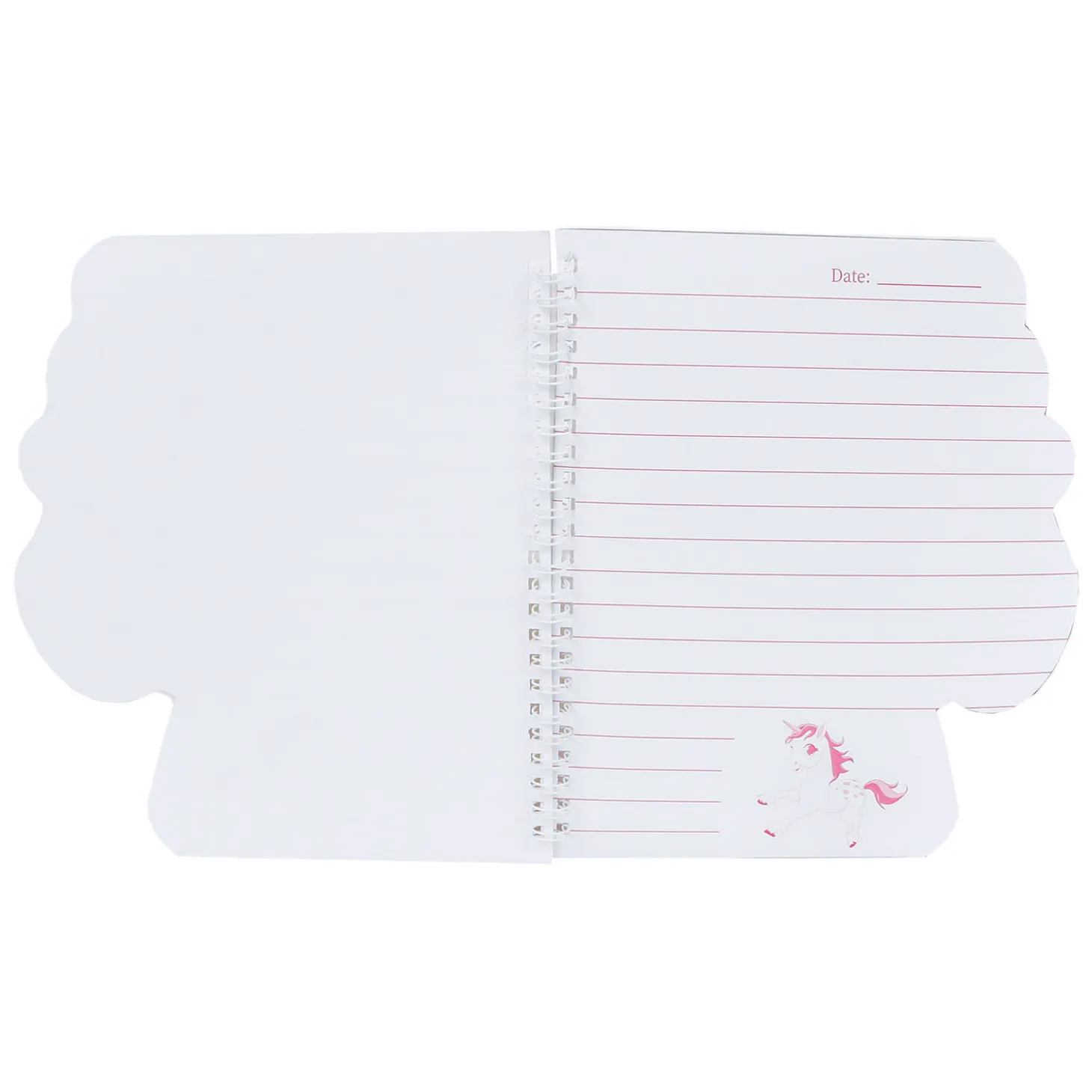 Eenhoorn Glitter Notitieboekje