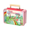 Eenhoorn Houten Speelfiguren & Puzzel in Opbergkoffer