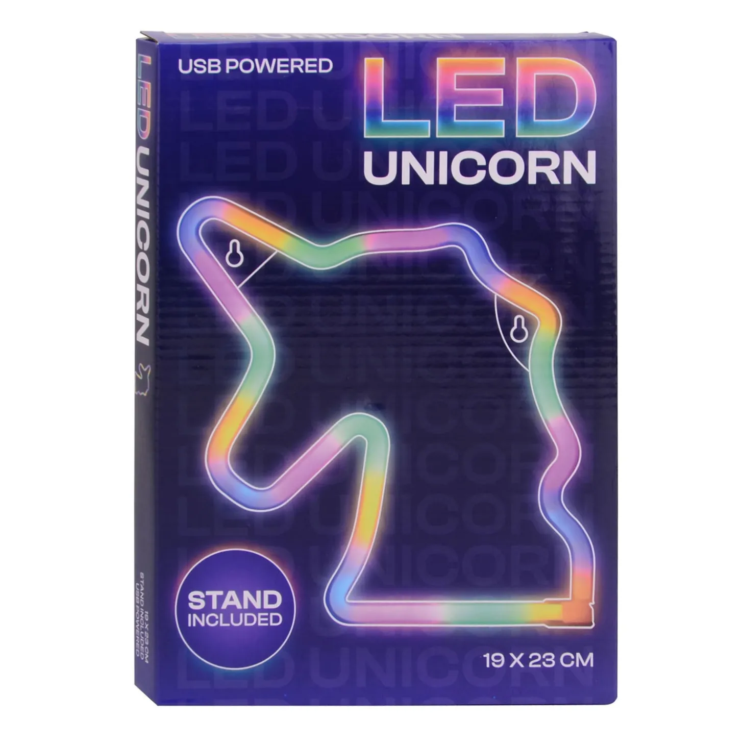 Eenhoorn Regenboog Lamp met USB