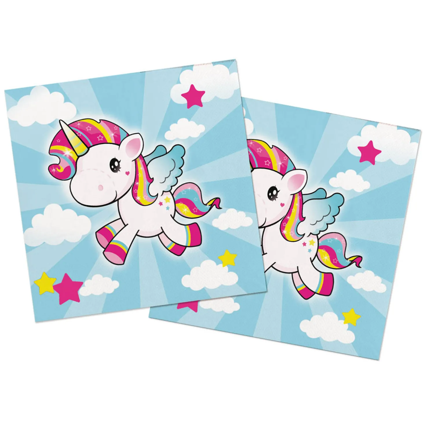 Eenhoorn Servetten, 20st.