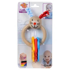 Eichhorn Baby Houten Bijtring Konijn