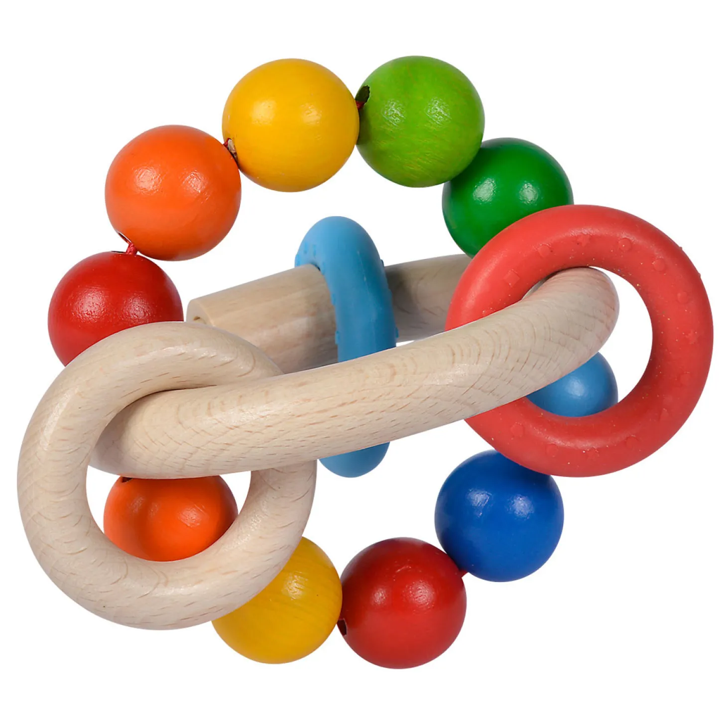 Eichhorn Baby Houten Grijpring 3D