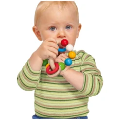 Eichhorn Baby Houten Grijpring 3D