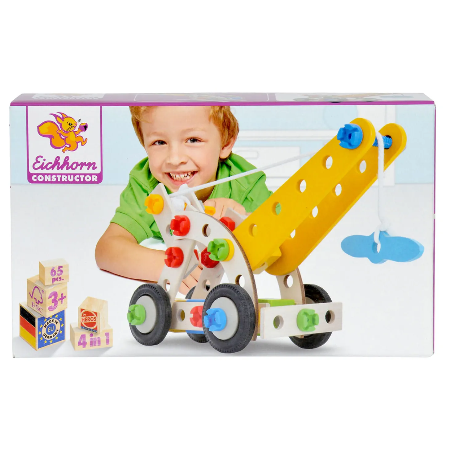 Eichhorn Constructor 4in1, 70dlg.
