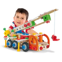 Eichhorn Constructor 4in1 Kraanwagen, 170dlg.