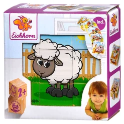 Eichhorn Houten Blokpuzzel Boerderij