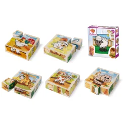 Eichhorn Houten Blokpuzzel Boerderij