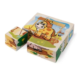 Eichhorn Houten Blokpuzzel Boerderij