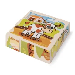 Eichhorn Houten Blokpuzzel Boerderij