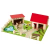 Eichhorn Houten Boerderij met Accessoires, 20dlg.
