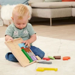 Eichhorn Houten Dieren Vormen in Houten Box, 14dlg.