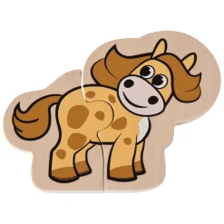 Eichhorn Houten Dierenpuzzel, 16st.