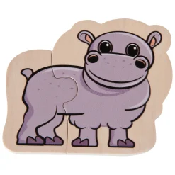 Eichhorn Houten Dierenpuzzel, 16st.