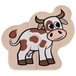 Eichhorn Houten Dierenpuzzel, 16st.