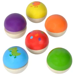 Eichhorn Houten Muziekballen, 6st.