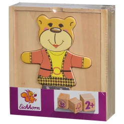 Eichhorn Houten Puzzel Beer, 20st.