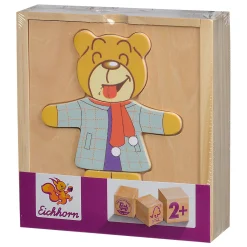 Eichhorn Houten Puzzel Beer, 20st.