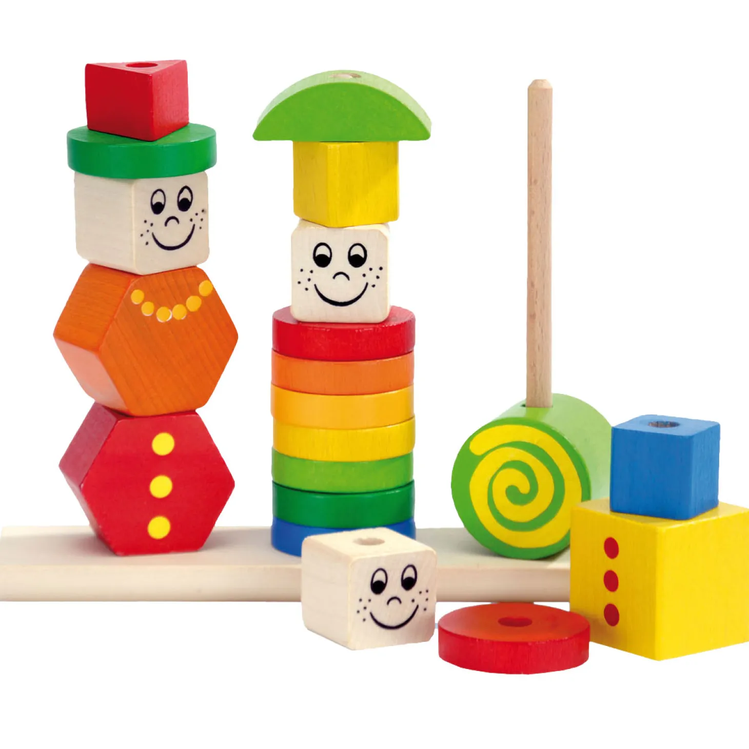 Eichhorn Houten Stapelpuzzel Figuren