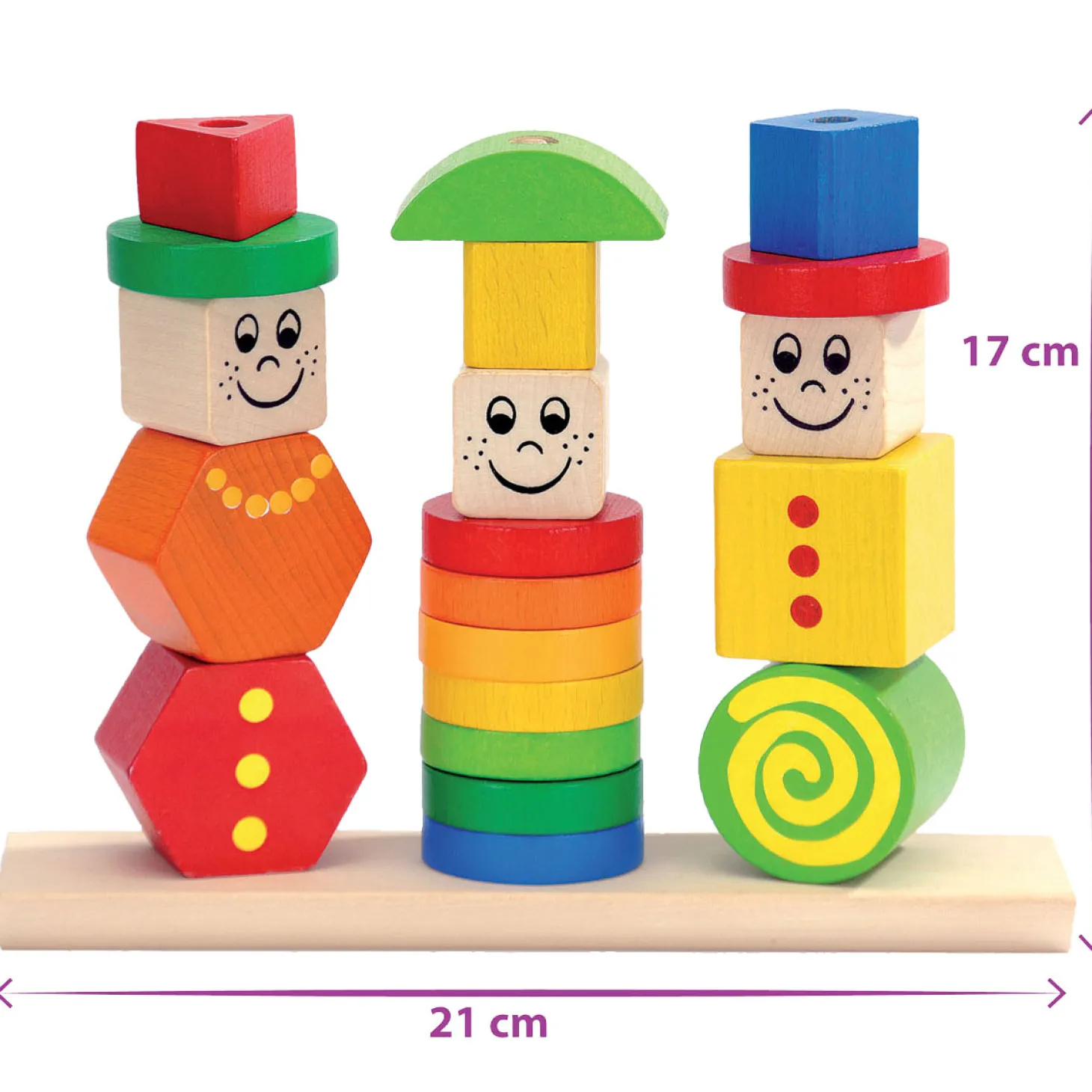 Eichhorn Houten Stapelpuzzel Figuren