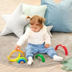 Eichhorn Houten Stapelregenboog, 8dlg.