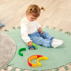 Eichhorn Houten Stapelregenboog, 8dlg.