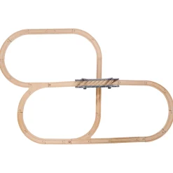 Eichhorn Treinbaan met Brug Speelset, 55dlg.