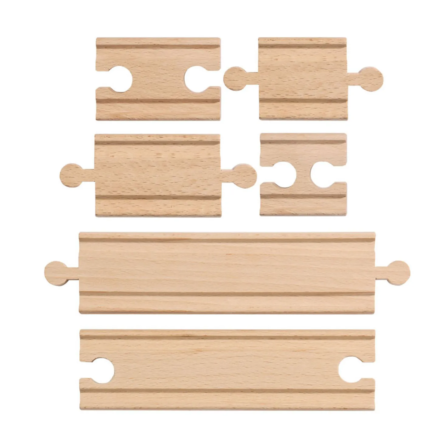 Eichhorn Treinrails Sporen Uitbreidingsset, 6dlg.
